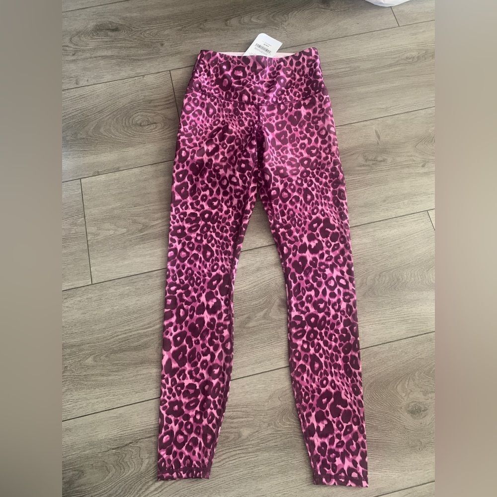 Fabletics high waisted mesh power form leggings s… - image 1